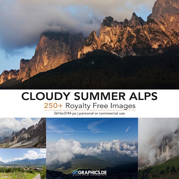 Cloudy Summer Alps Ref Pack
