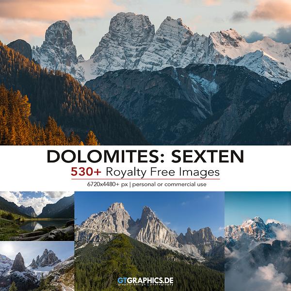 Dolomites Sexten Ref Pack
